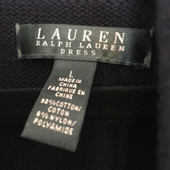 Navy Lauren by Ralph Lauren Sweater Dress - Picture 5 of 6